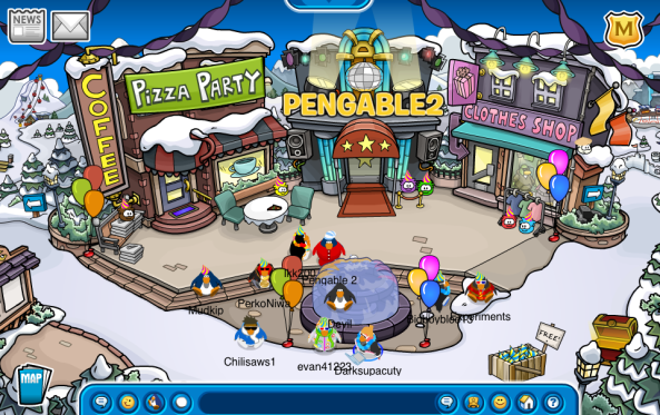 Pengable 2 Beta Party - Town